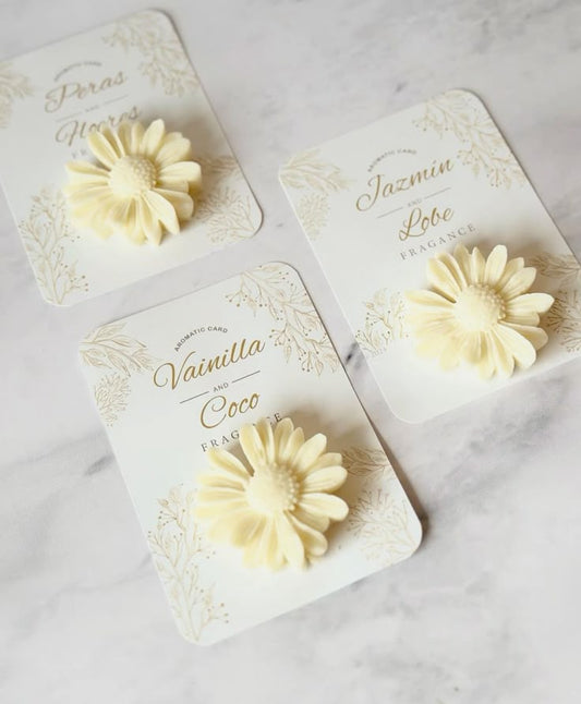 daisy flower candles