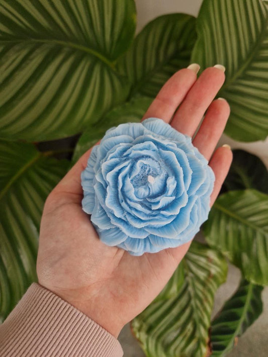 Peony Flower Candle